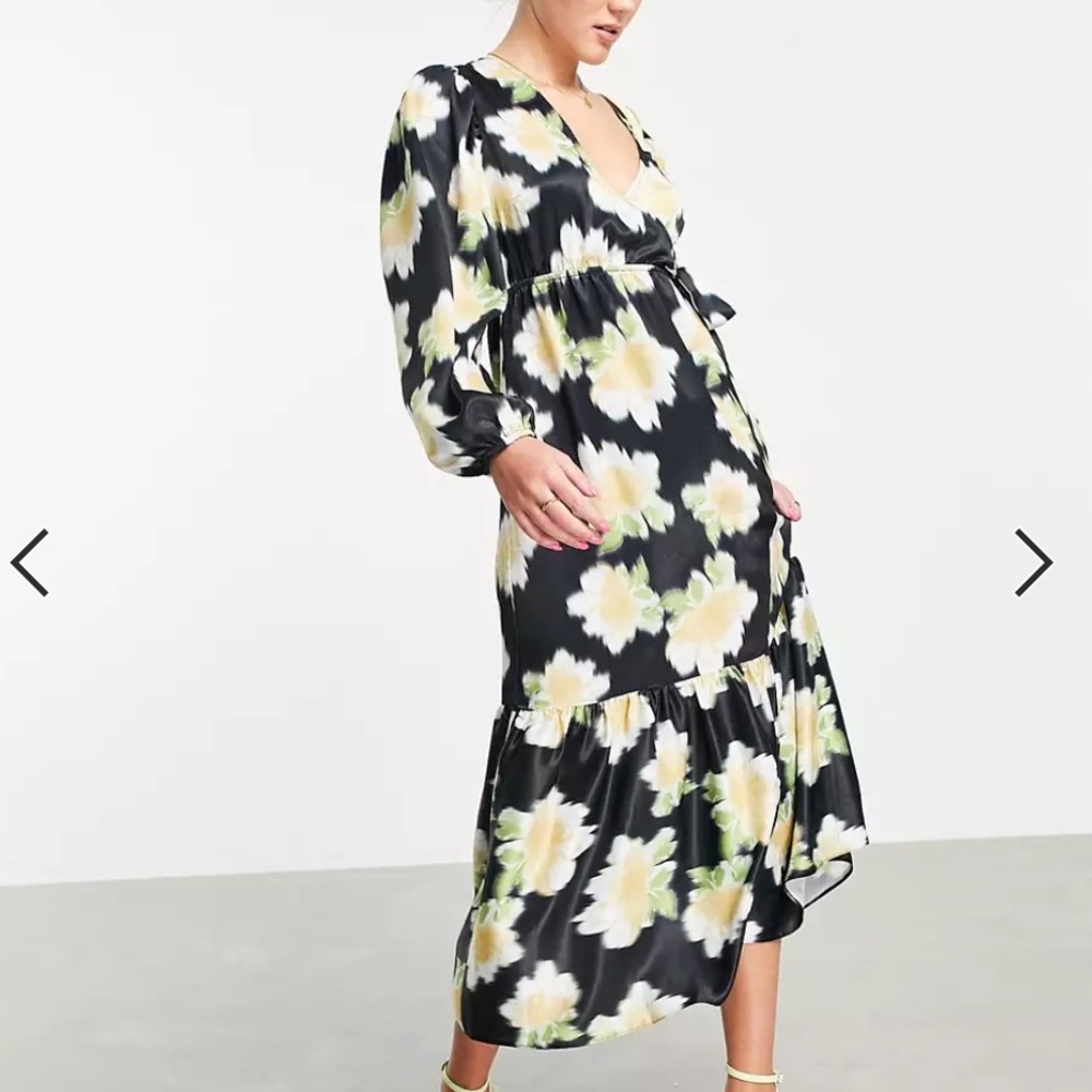 Floral maxi dress